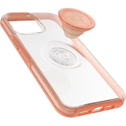 Cover Iphone 13 Pro Max Otter+Pop Otterbox - Clear/Coral